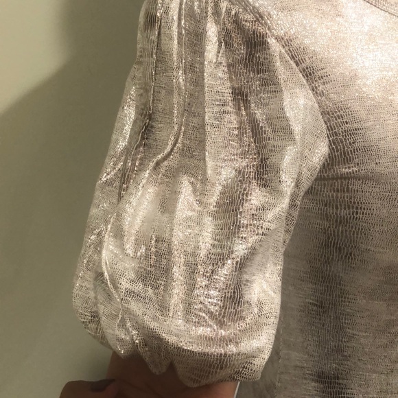 The Collection by SaraSara Silver Bling Mini Dress - Picture 4 of 8